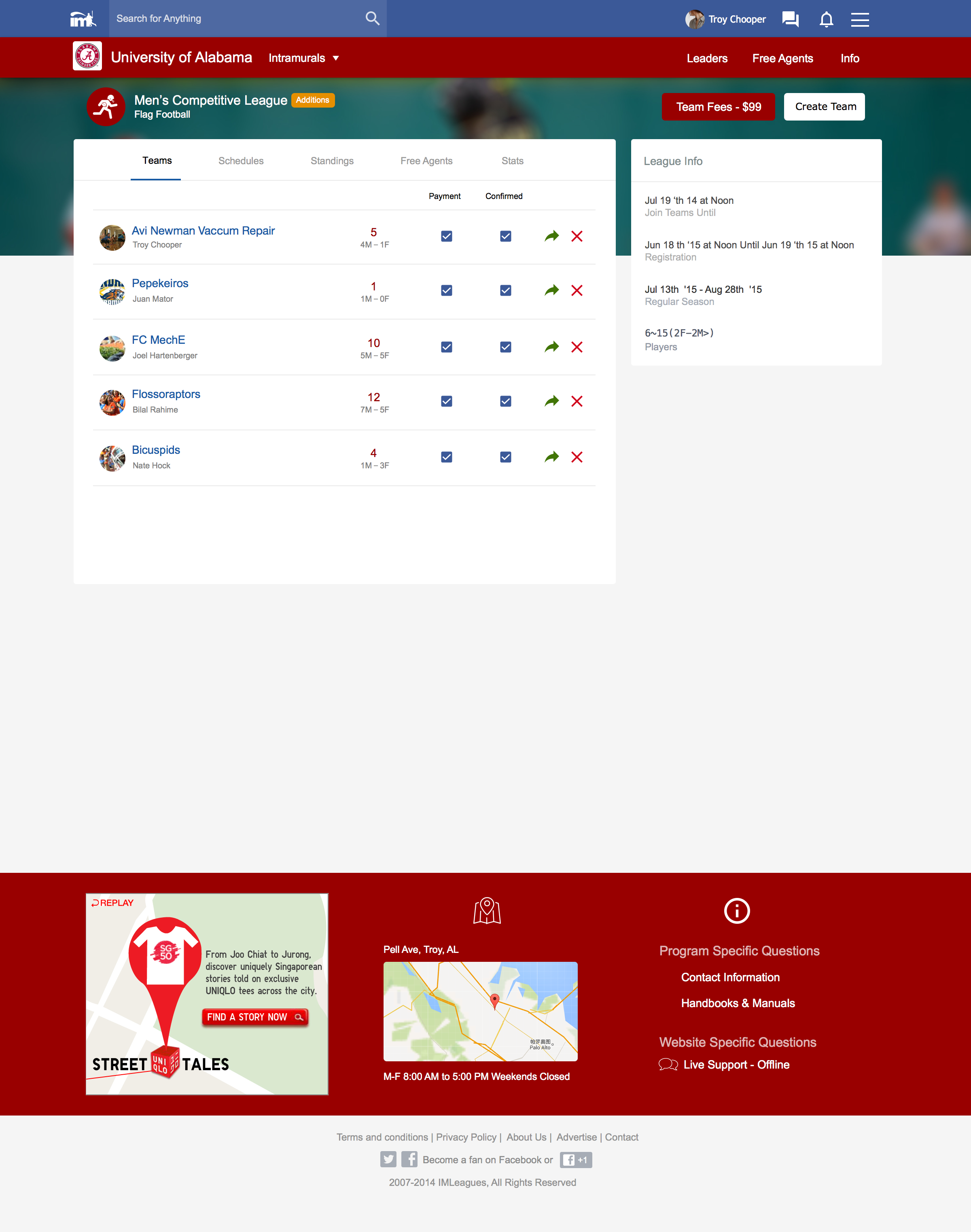 IMLeagues New League Page 7-21-15.png